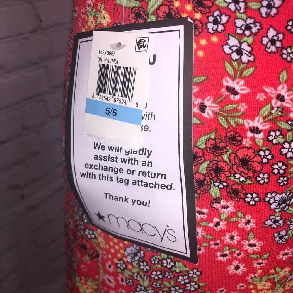 Floral patterned ruffle dress - Picture 4 of 5